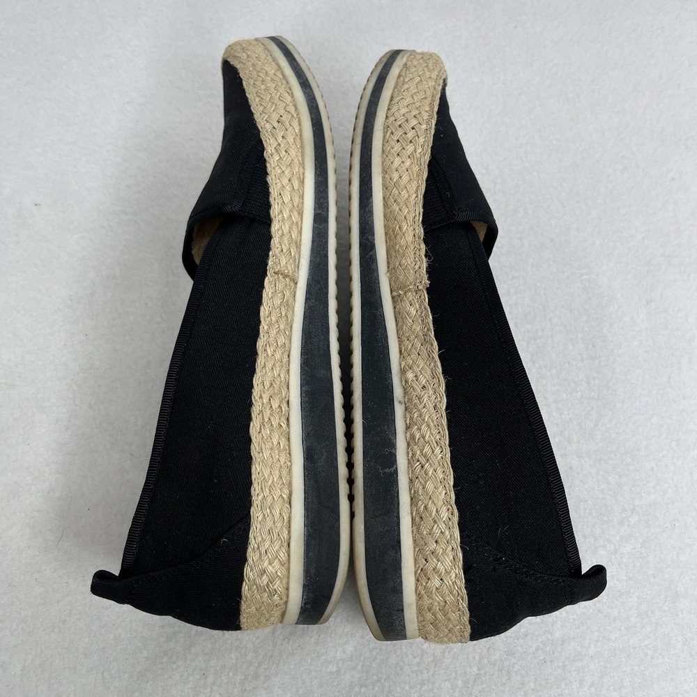 Naturalizer Loafer Women Slip On Casual Espadrille Flats Shoes 10 M Black - Picture 8 of 11
